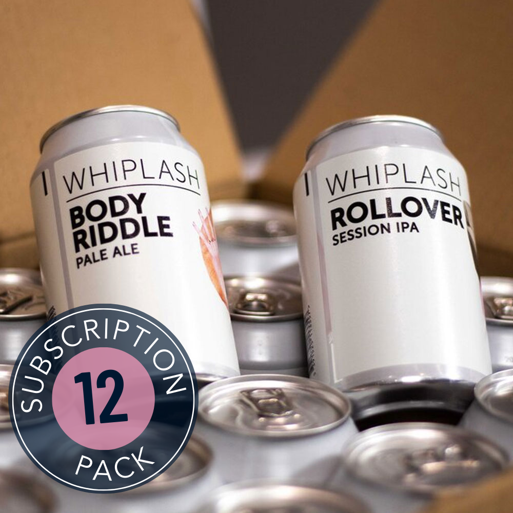 12 PACK OF BODY RIDDLE + ROLLOVER SUBSCRIPTION