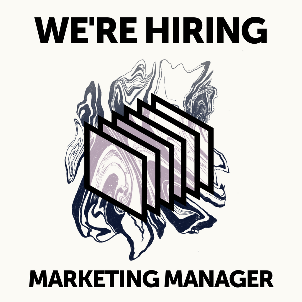 We're Hiring! Marketing Manager