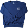 Whiplash Embroidered Sweater - Navy